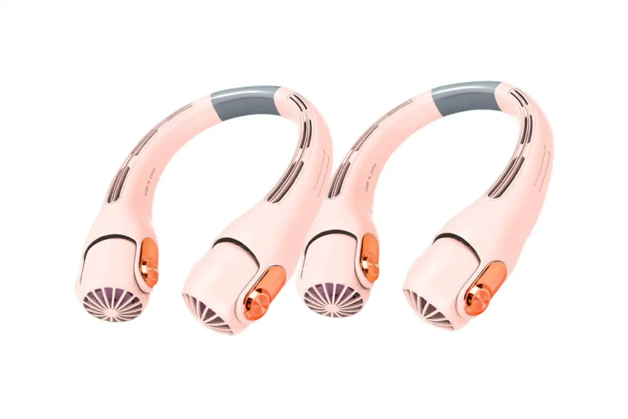 Ventilateur de Cou Portable Wanfan - Tête Rotative 360°, Ultra Silencieux
