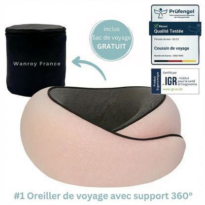 Wanroy™ - L'oreiller de voyage (1 ACHETÉ + 1 GRATUIT)