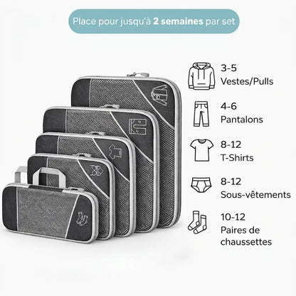 Cubes de compression voyage