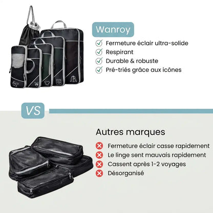Cubes de compression voyage