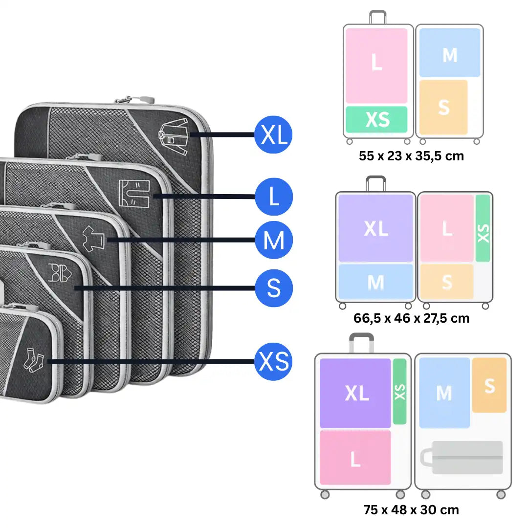 Cubes de compression voyage